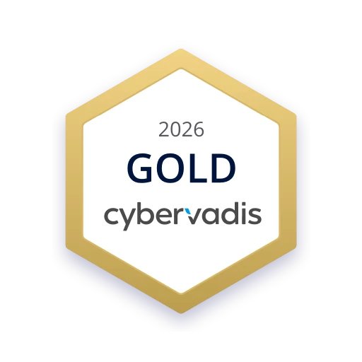 CyberVadis Gold medal, 2026